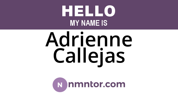 Adrienne Callejas