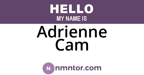 Adrienne Cam