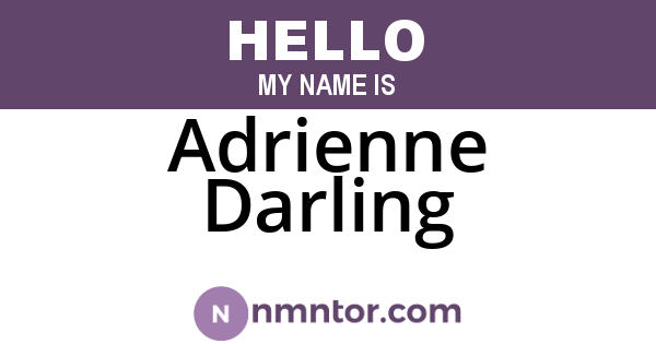 Adrienne Darling