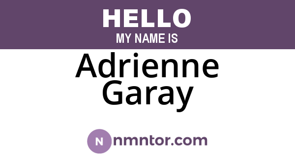 Adrienne Garay