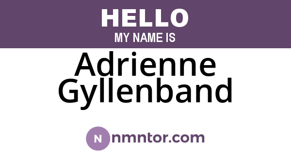 Adrienne Gyllenband
