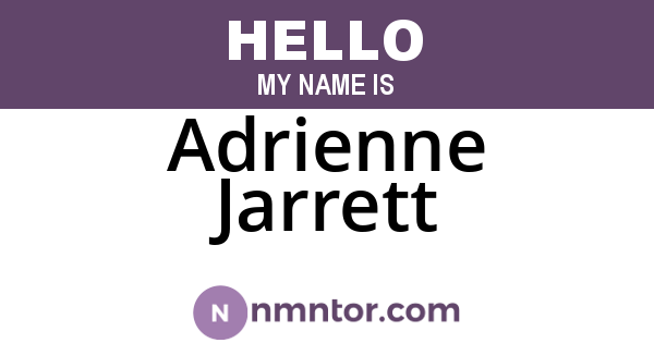 Adrienne Jarrett