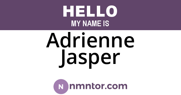 Adrienne Jasper