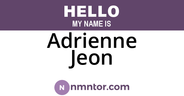 Adrienne Jeon