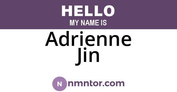 Adrienne Jin