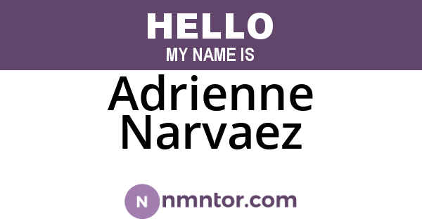 Adrienne Narvaez