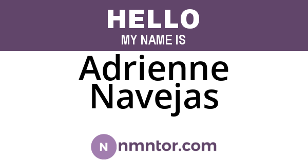Adrienne Navejas