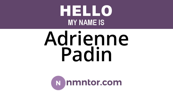 Adrienne Padin