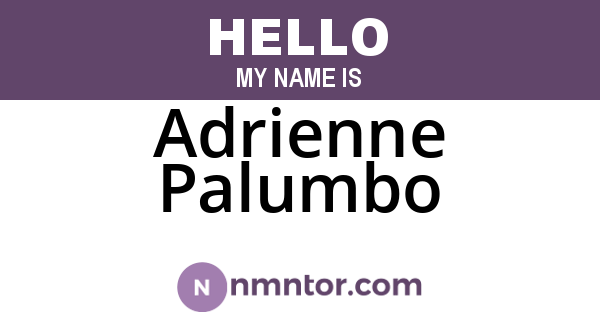 Adrienne Palumbo