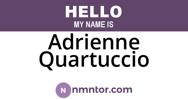 Adrienne Quartuccio