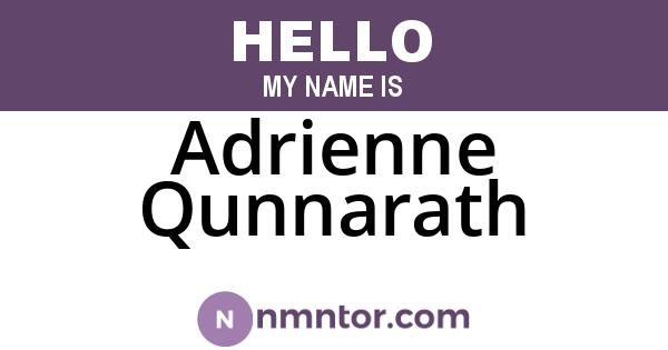 Adrienne Qunnarath