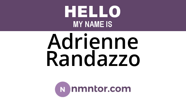 Adrienne Randazzo
