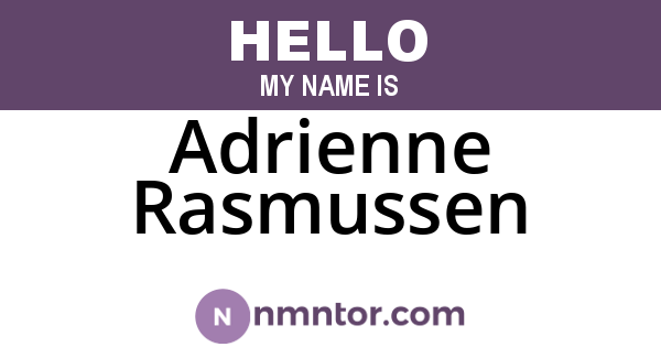 Adrienne Rasmussen