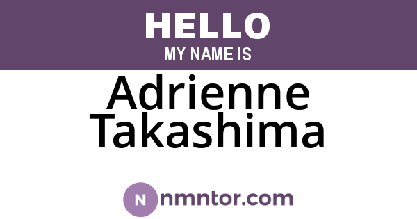 Adrienne Takashima