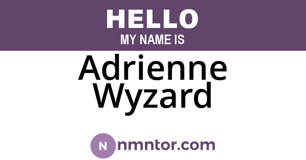 Adrienne Wyzard