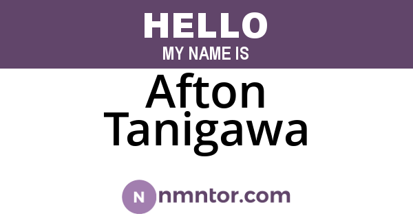 Afton Tanigawa