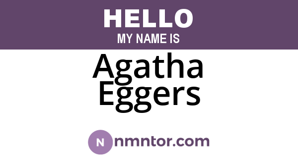 Agatha Eggers