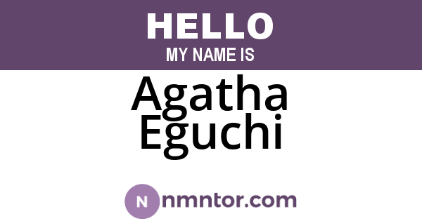 Agatha Eguchi