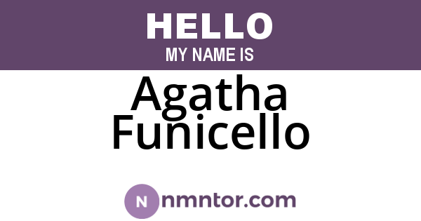 Agatha Funicello
