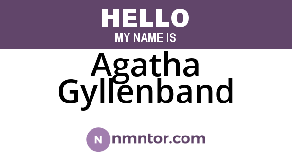 Agatha Gyllenband