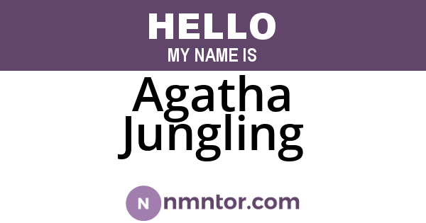 Agatha Jungling