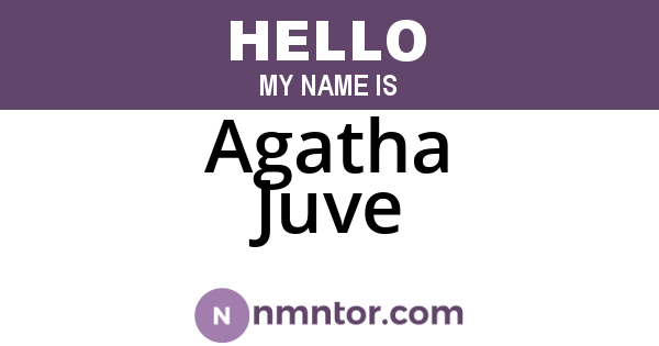 Agatha Juve