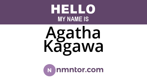 Agatha Kagawa