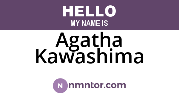 Agatha Kawashima