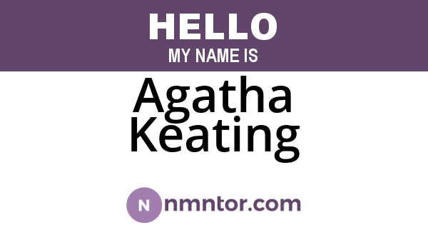 Agatha Keating