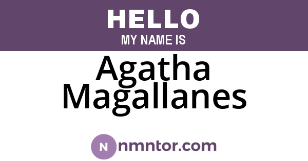 Agatha Magallanes