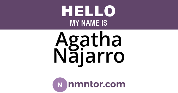 Agatha Najarro
