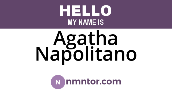Agatha Napolitano