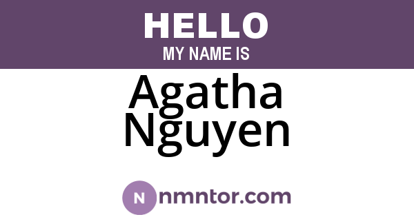 Agatha Nguyen