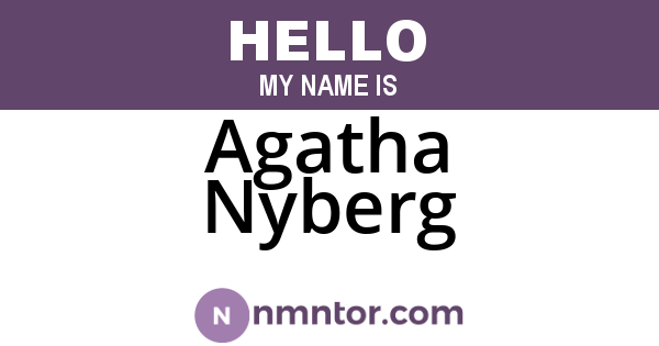 Agatha Nyberg