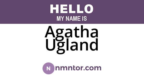 Agatha Ugland