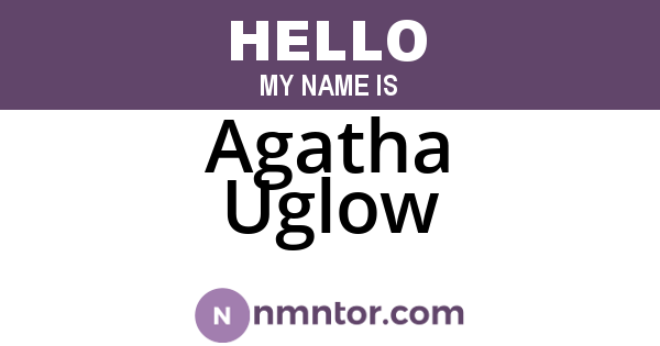 Agatha Uglow