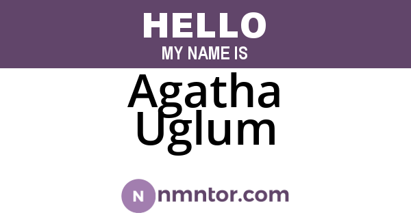 Agatha Uglum