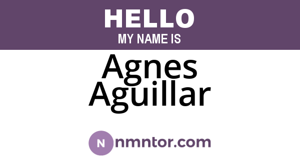 Agnes Aguillar