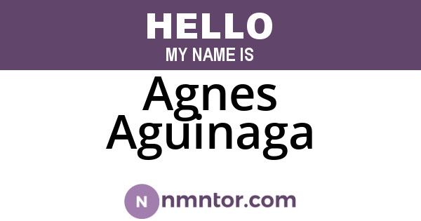 Agnes Aguinaga