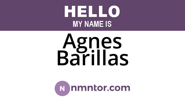 Agnes Barillas