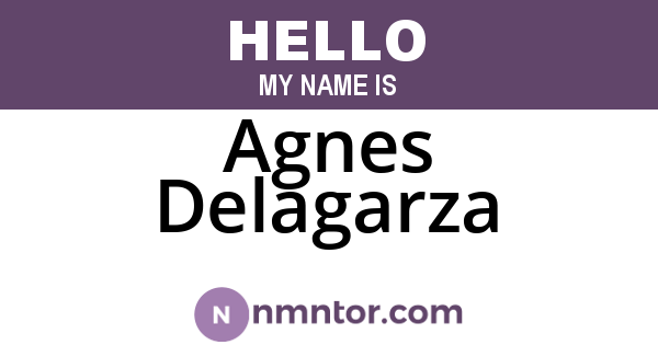 Agnes Delagarza