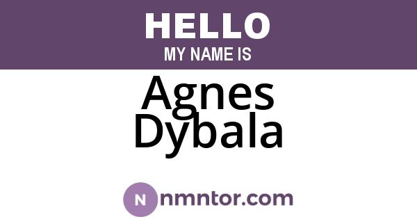 Agnes Dybala