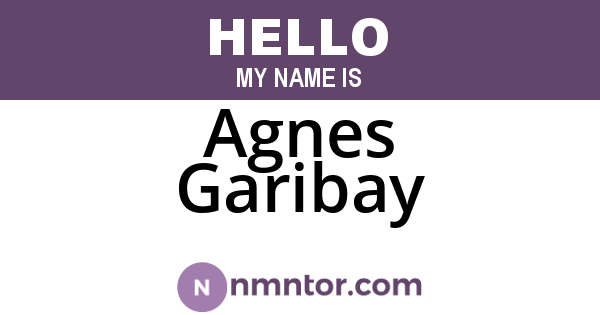 Agnes Garibay