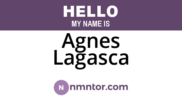 Agnes Lagasca