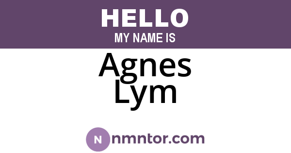 Agnes Lym
