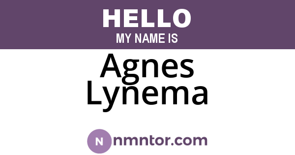 Agnes Lynema