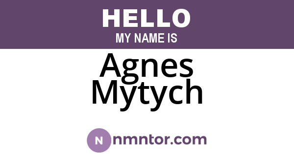 Agnes Mytych