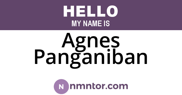 Agnes Panganiban