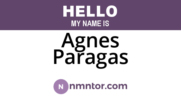 Agnes Paragas