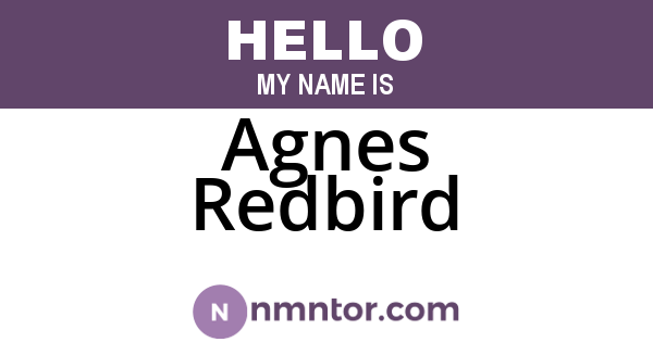 Agnes Redbird